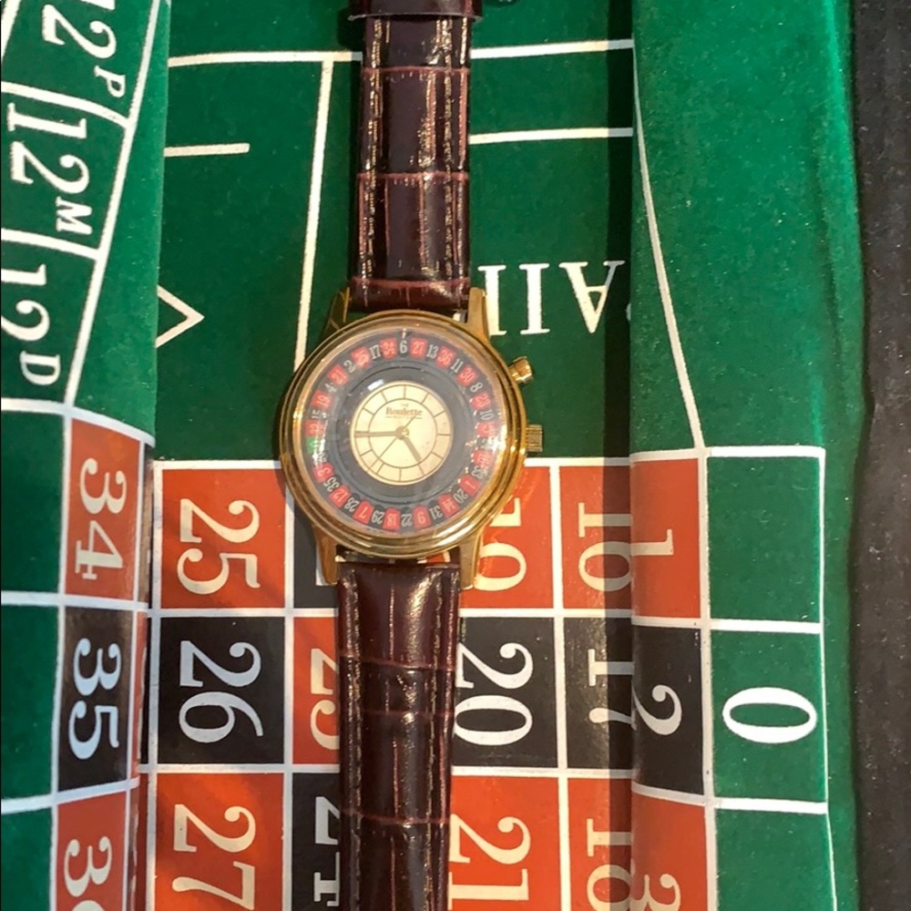 Roulette watch Swiss